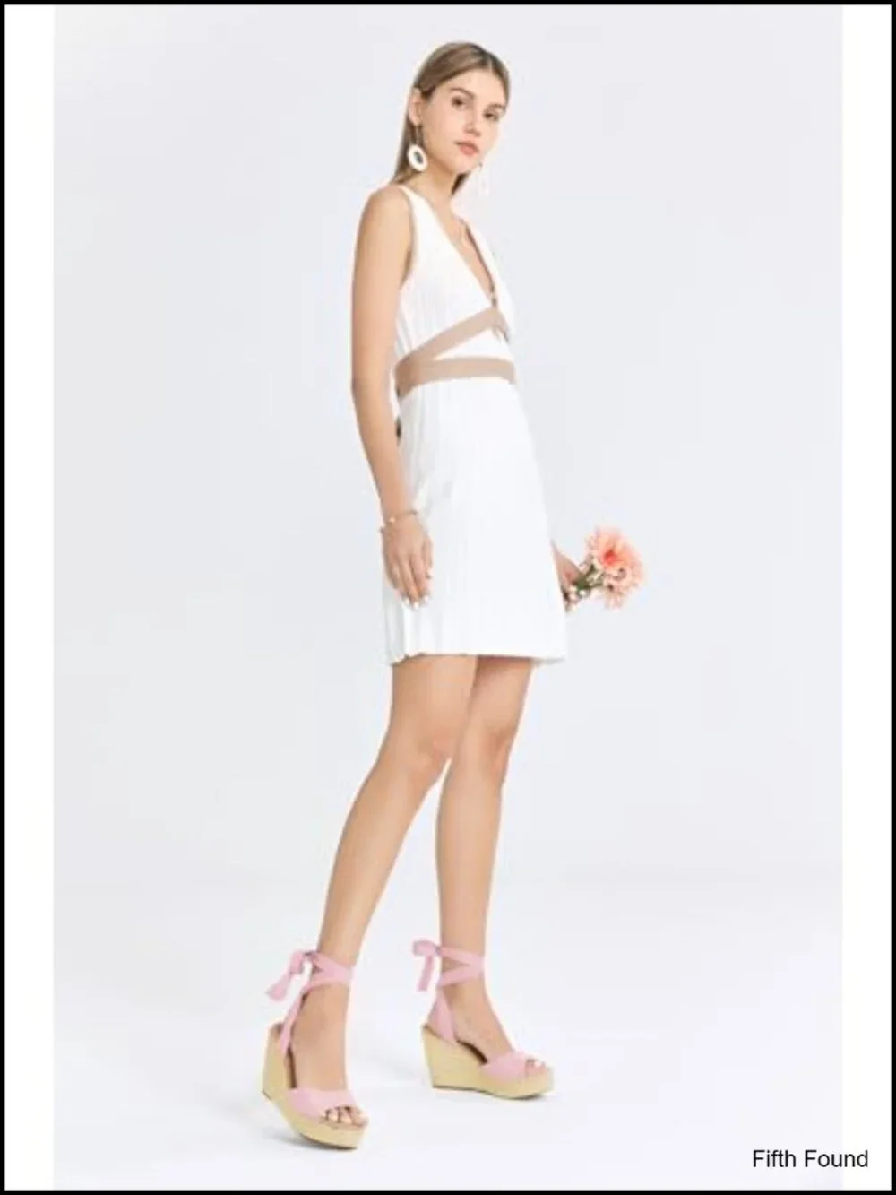 Platform Espadrille Wedges Open Toe High Heel Sandals Ankle Strap